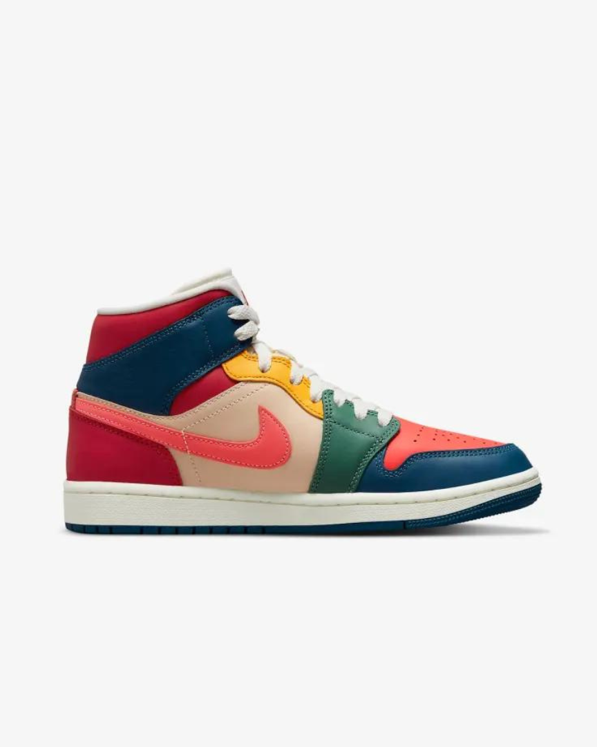 Nike - Air Jordan 1 Mid SE Multi Color