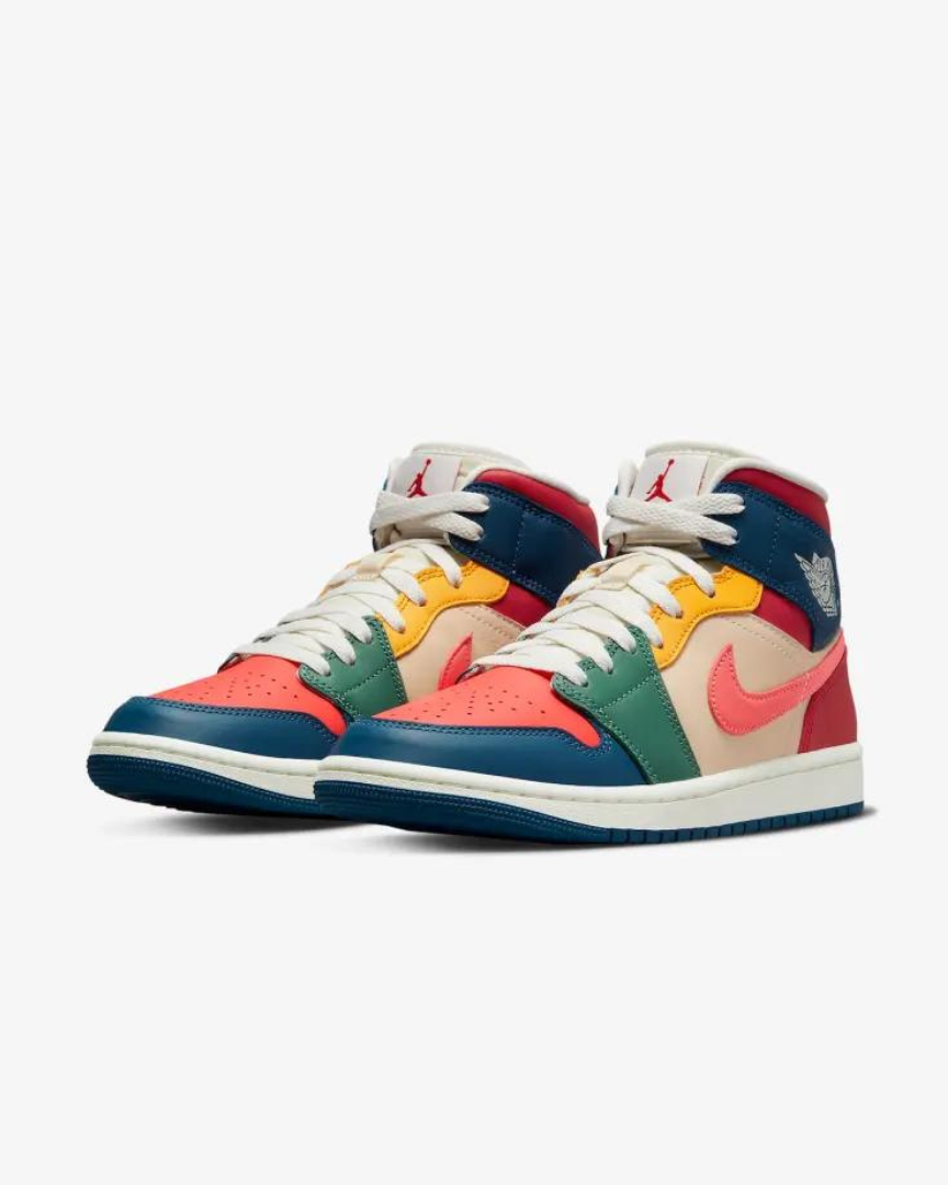 Nike - Air Jordan 1 Mid SE Multi Color