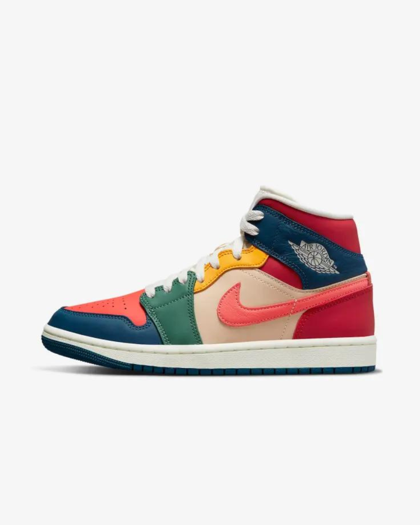 Nike - Air Jordan 1 Mid SE Multi Color