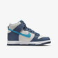 Nike - Dunk High - Light Bone Diffused Blue