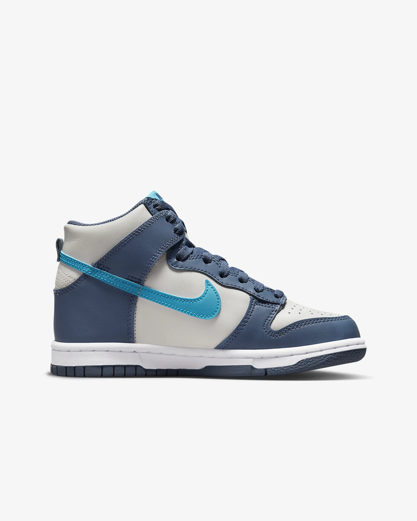 Nike - Dunk High - Light Bone Diffused Blue