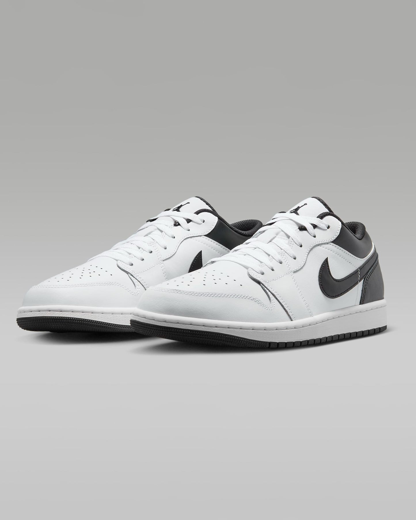 air-jordan-1-low-shoes-white-black-pair