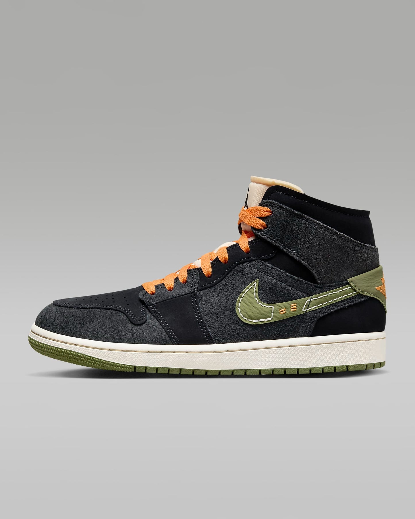 air-jordan-1-mid-se-craft-shoes-Anthracite-Light-Olive-front