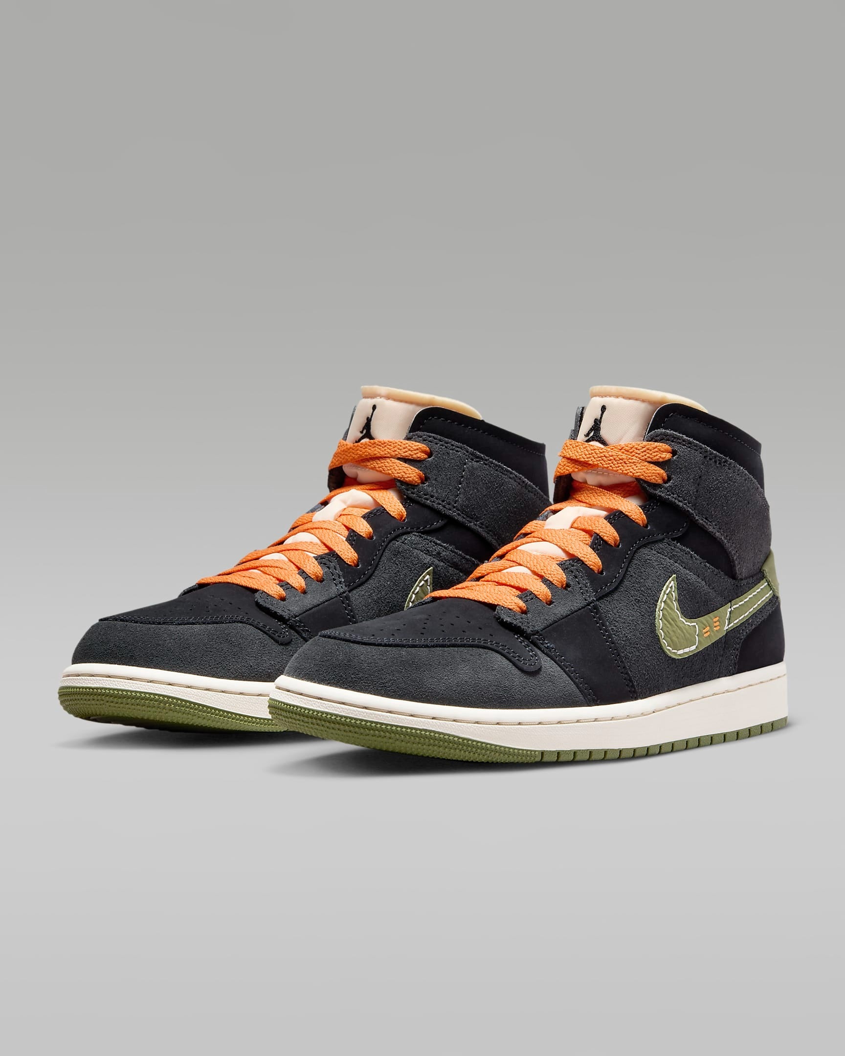 Jordan aj 1 mid se olive on sale