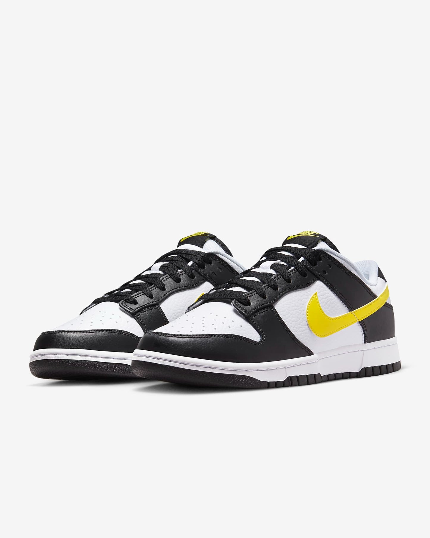 Nike - Dunk Low - Yellow Swoosh Panda