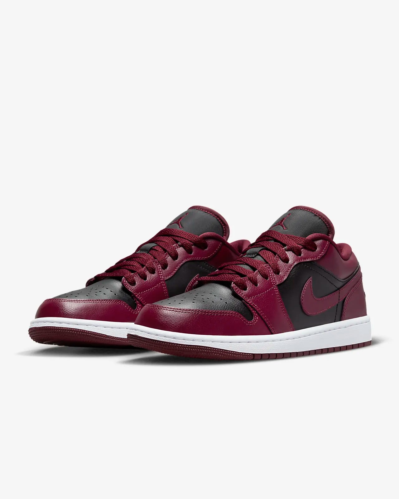 Nike - Air Jordan 1 Low - Black Maroon