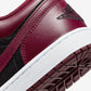 Nike - Air Jordan 1 Low - Black Maroon