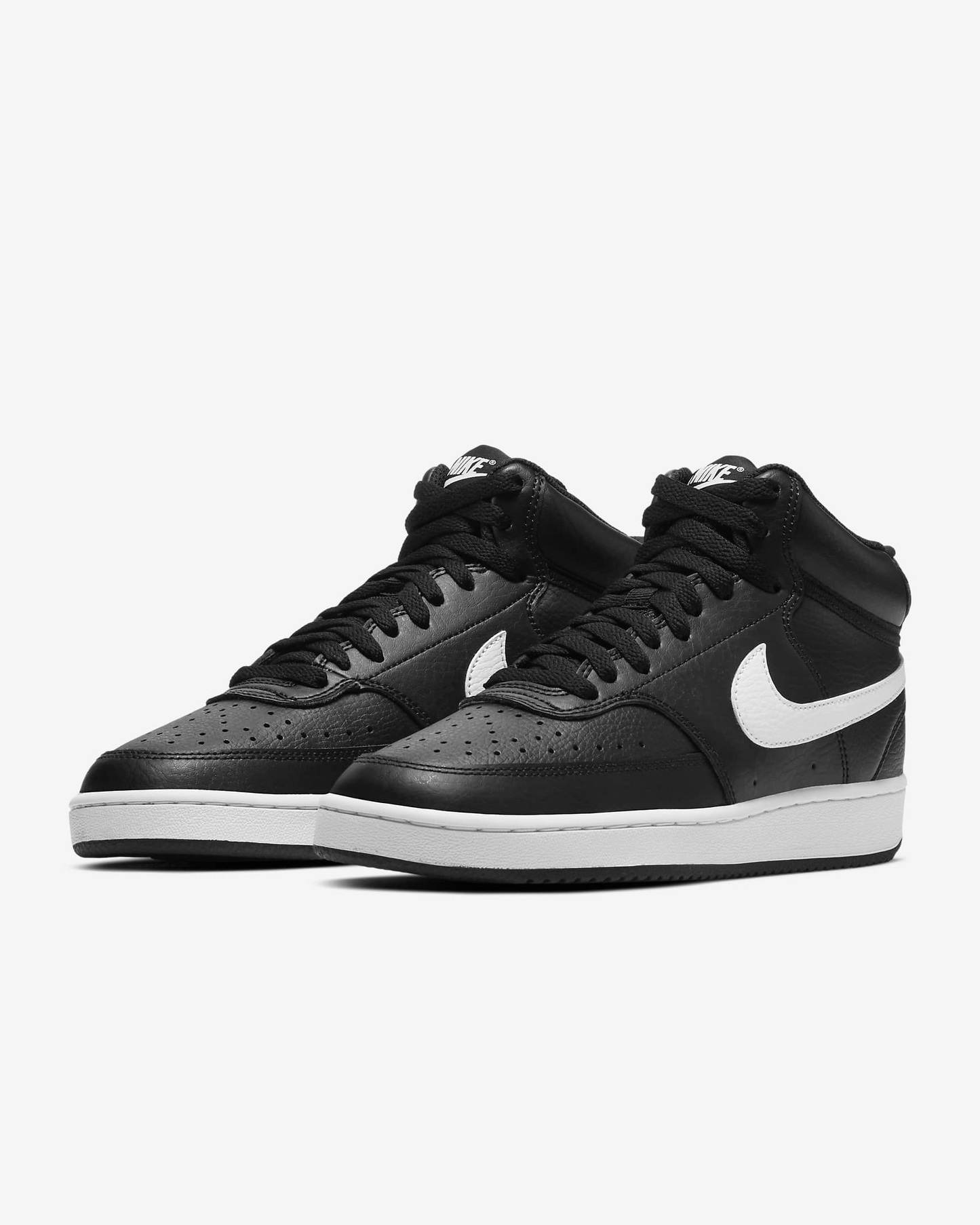 Nike - Court Vision mid - Black White