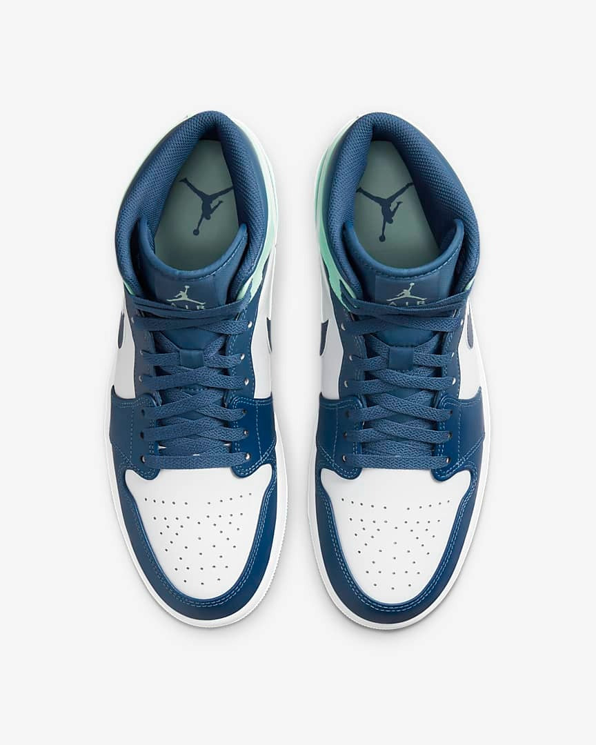 Nike - Air Jordan 1 Mid 'Blue Mint'