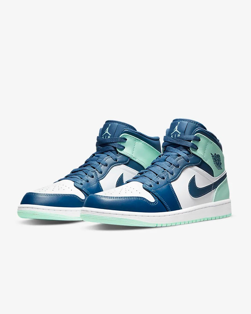 Nike - Air Jordan 1 Mid 'Blue Mint'