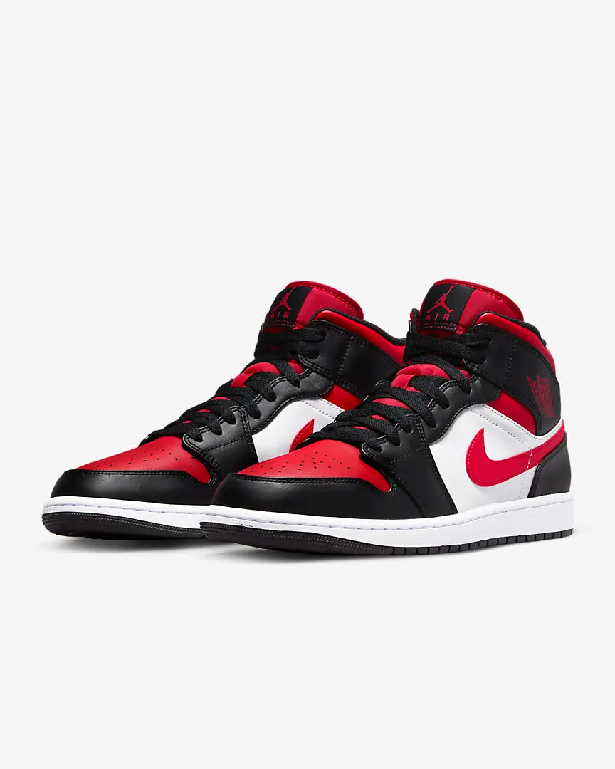 Nike - Air jordan 1 MID - BRED TOE