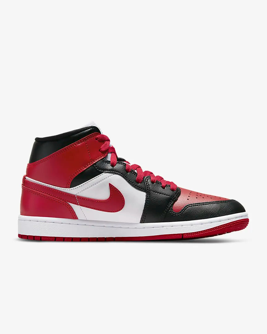 Nike - Air Jordan 1 Mid - BRED TOE