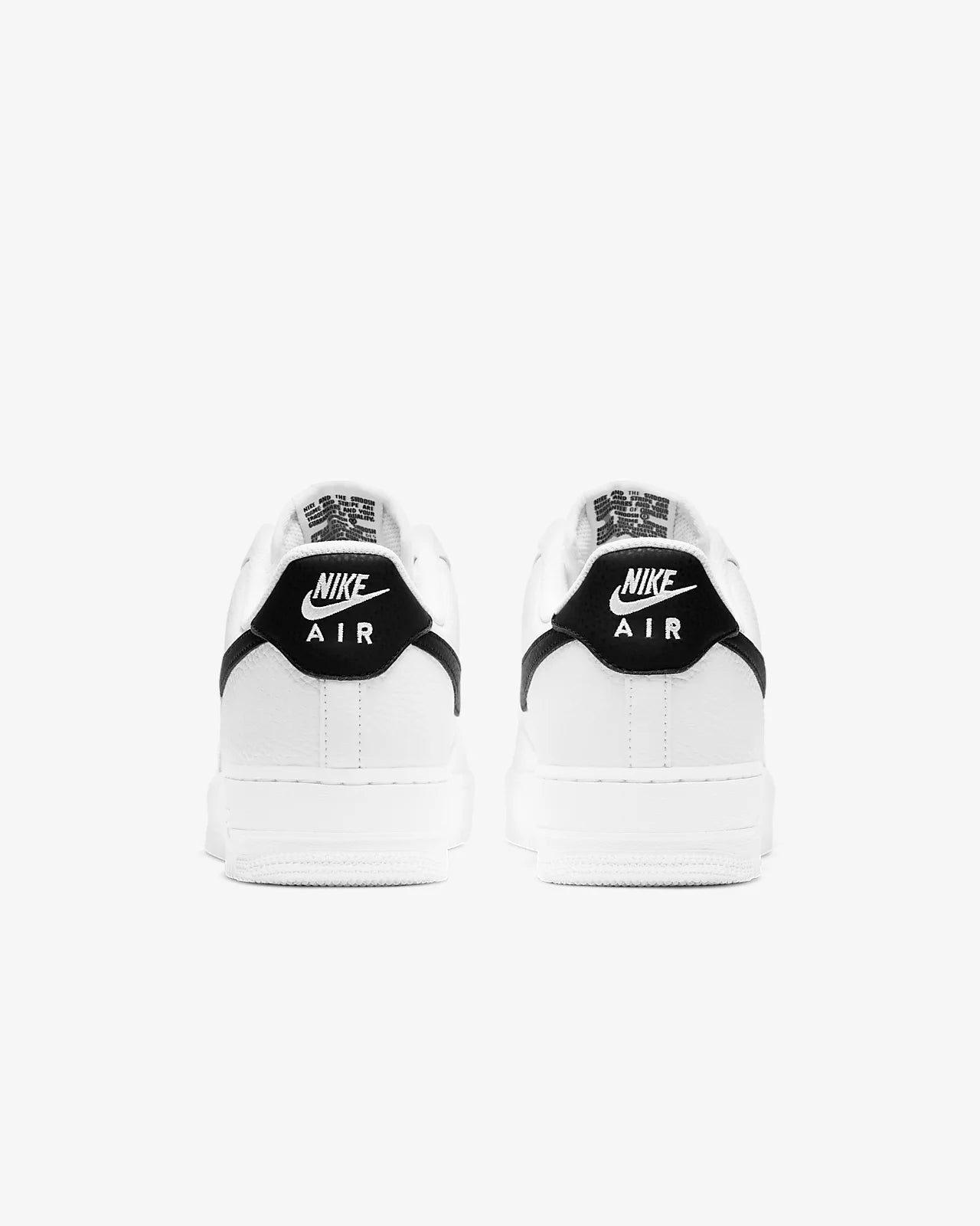 Nike - Air Force 1 Low - WHITE BLACK