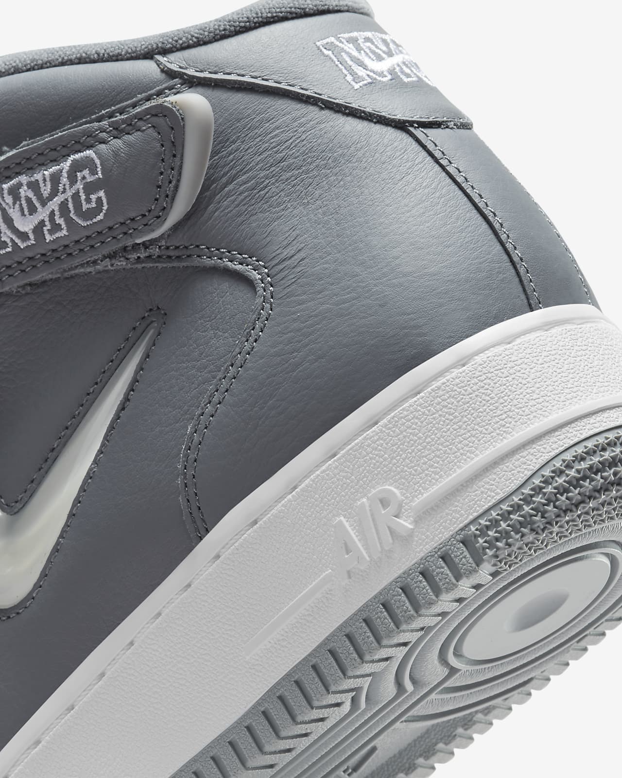 Nike - Air Force 1 Mid - JEWEL NYC ‘COOL GREY’