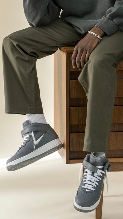 Nike - Air Force 1 Mid - JEWEL NYC ‘COOL GREY’