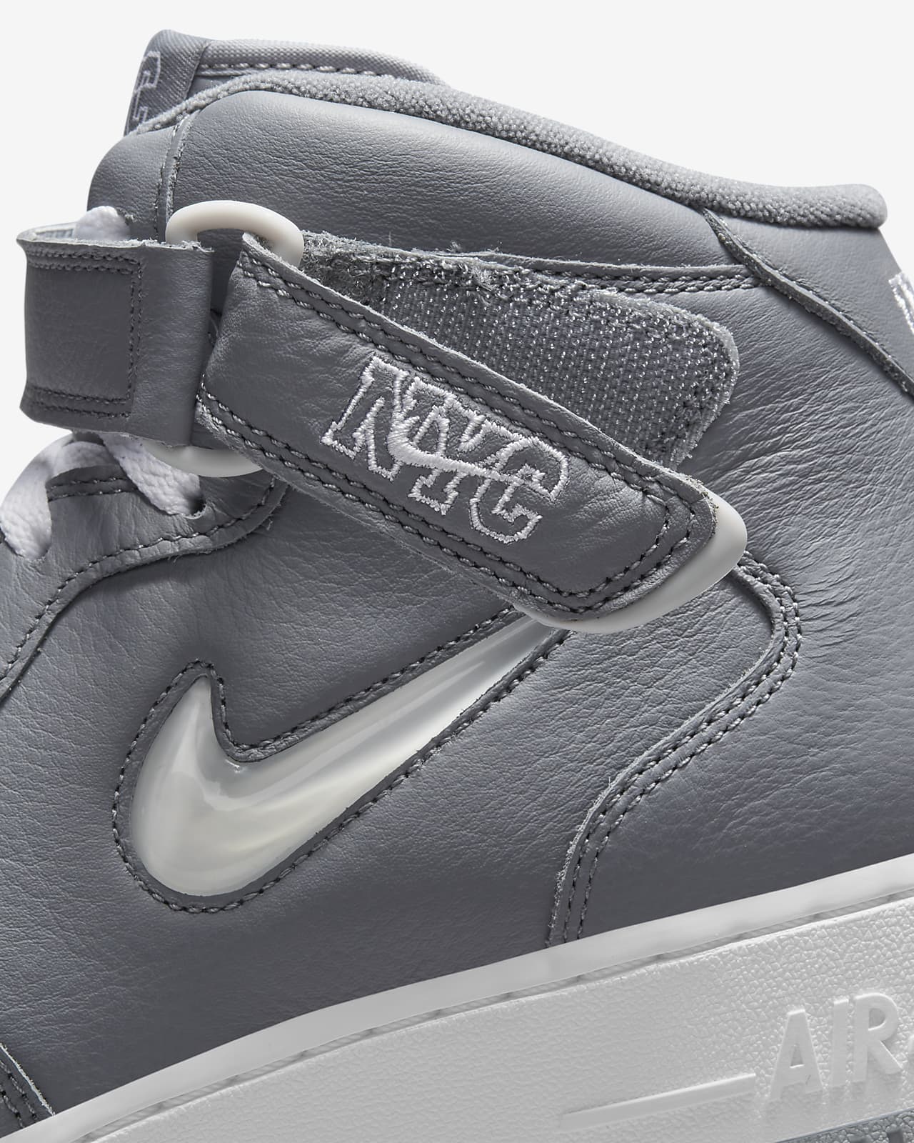 Nike - Air Force 1 Mid - JEWEL NYC ‘COOL GREY’