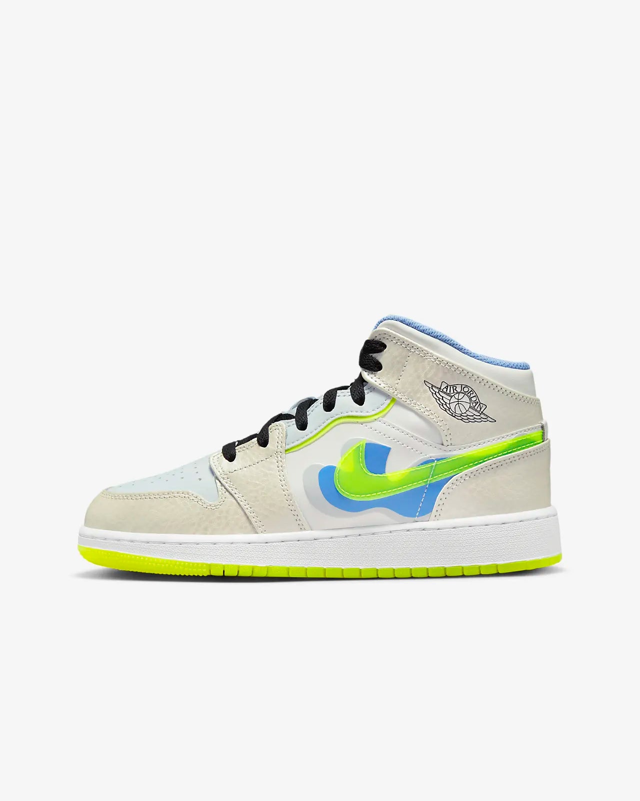 Nike - Air jordan 1 Mid SE - Warped Swoosh