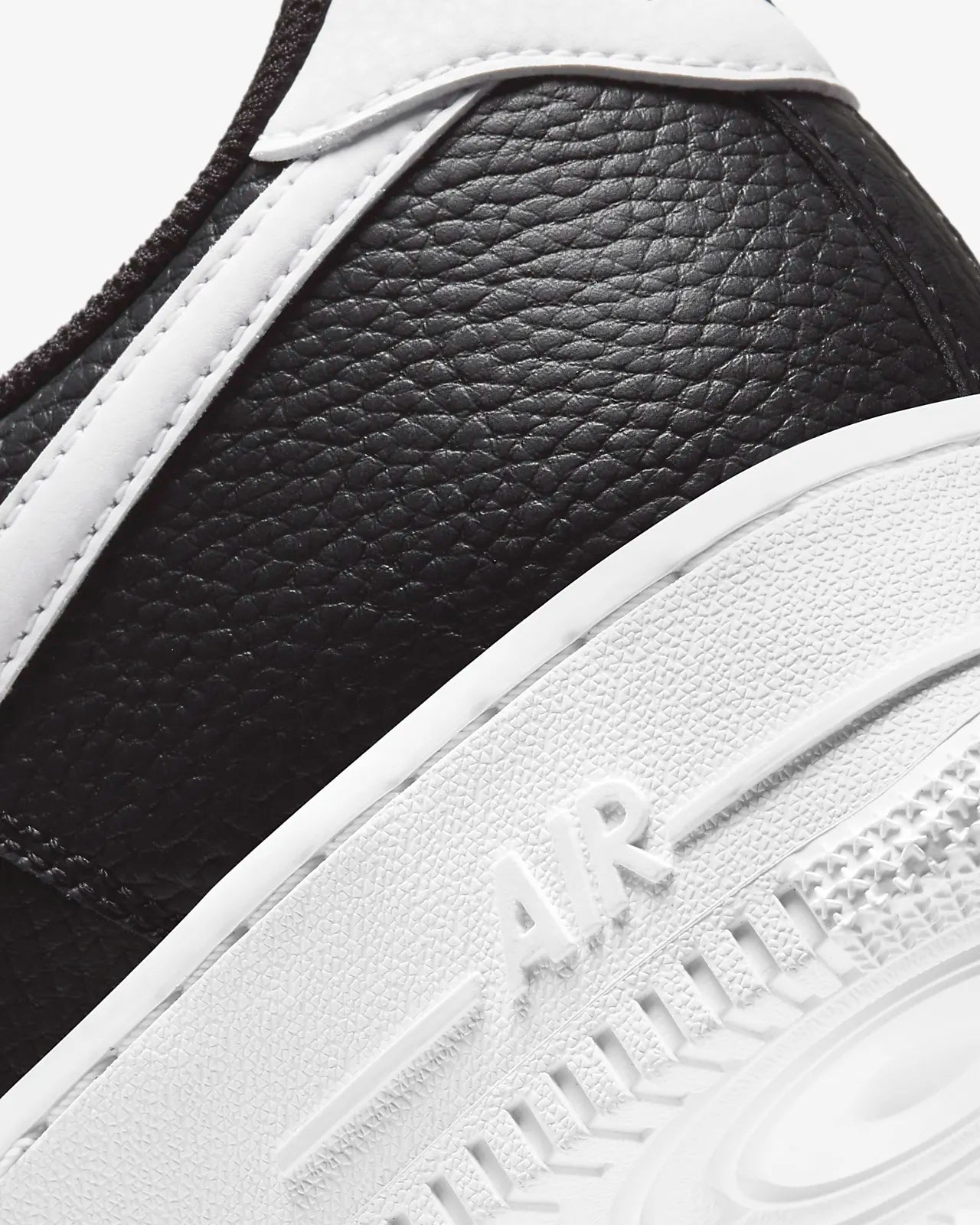 Nike - Air Force 1 Low ’07 - BLACK WHITE