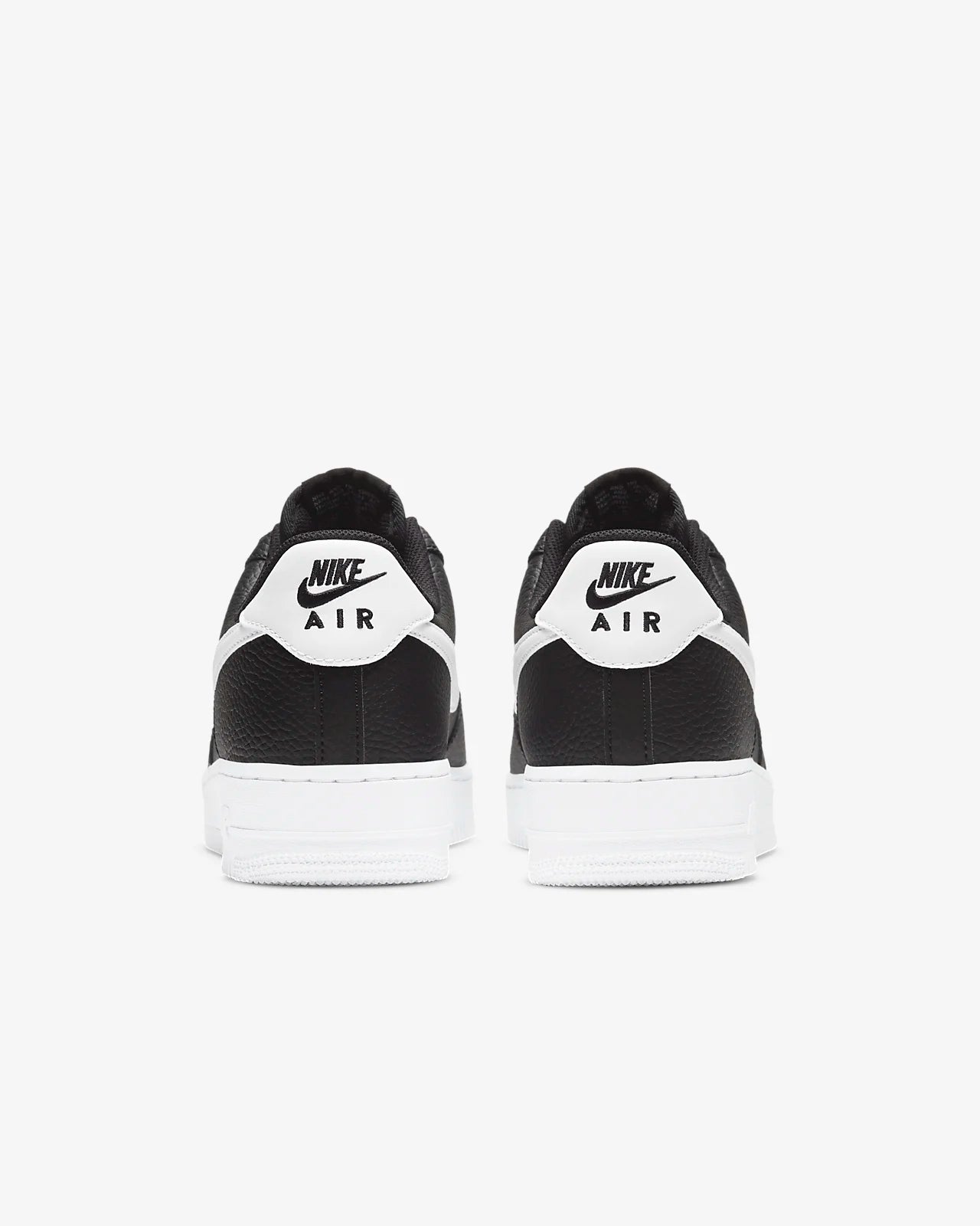 Nike - Air Force 1 Low ’07 - BLACK WHITE